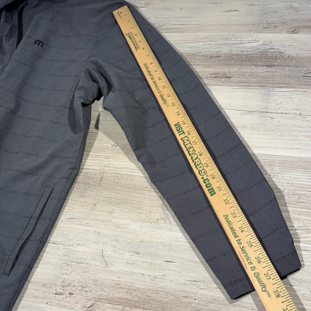 TRAVIS‎ MATHEW Golf Jacket Gray Mesh Lined Full Zip Performance SZ XXL - Picture 7 of 9
